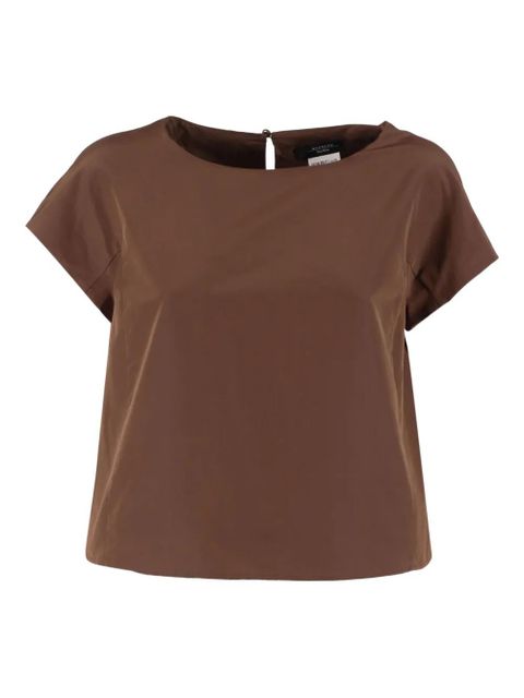 Weekend Max Mara Parana short-sleeve top - Brown - zdjęcie produktu nr 1