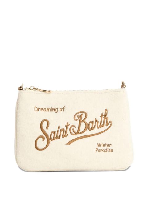 MC2 Saint Barth mini Parisienne embroidered clutch bag - Neutrals - zdjęcie produktu nr 1