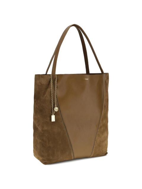 Chloé Spin charm tote bag - Green