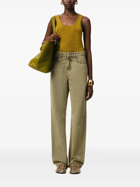 AMI Paris wide-leg jeans - Green - zdjęcie produktu nr 2