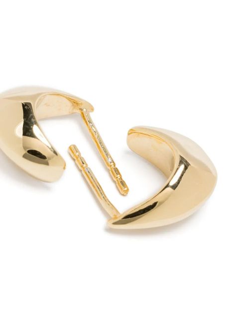 LEMAIRE Curved Mini Drop earrings - Gold