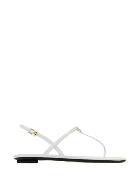 Prada leather flat sandals - White - zdjęcie produktu nr 1
