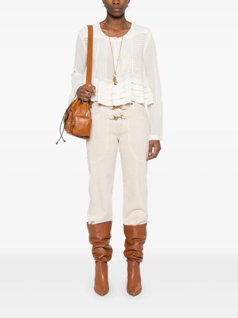 ISABEL MARANT Carolia blouse - Neutrals