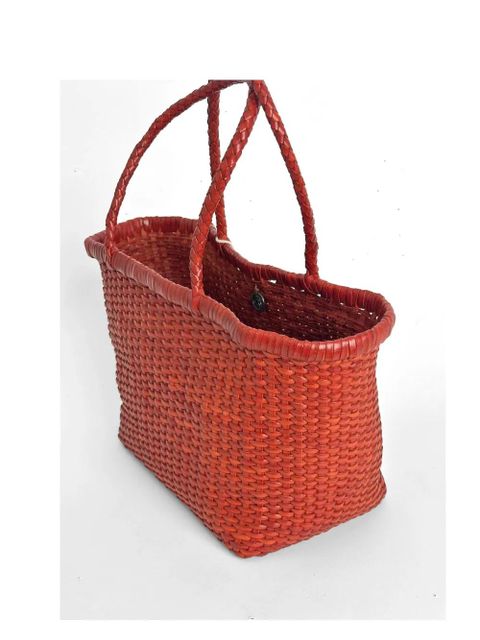 DRAGON DIFFUSION B Weave tote bag - Red - zdjęcie produktu nr 2