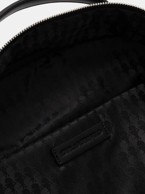 Karl Lagerfeld plecak kolor czarny duży gładki A1W30126