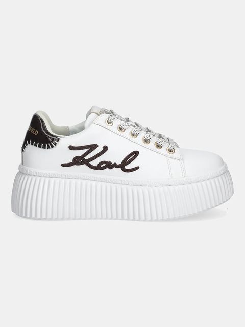 Karl Lagerfeld sneakersy skórzane KREEPER LO - zdjęcie produktu nr 2