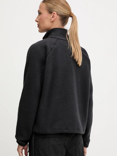 Columbia bluza polarowa Jasper damska kolor czarny gładka 2142381