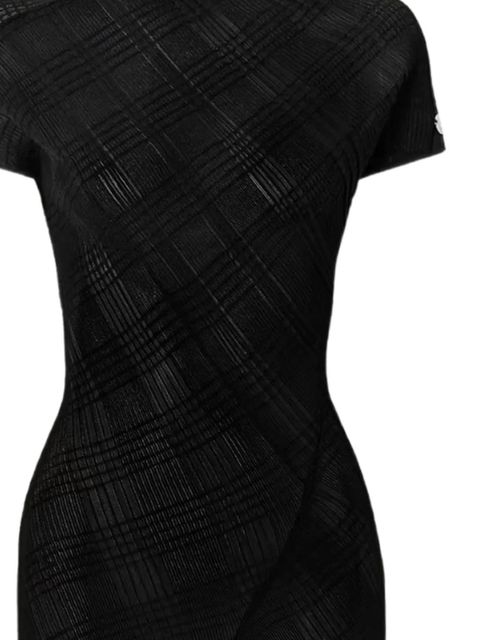 Jean Paul Gaultier short-sleeves midi dress - Black - zdjęcie produktu nr 2