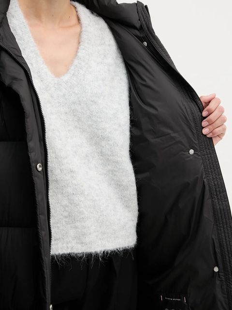 Tommy Hilfiger kurtka puchowa kolor czarny zimowa WW0WW46536 - zdjęcie produktu nr 2