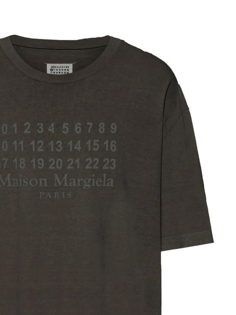 Maison Margiela print T-shirt - Grey