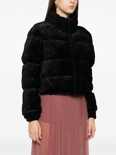 Cult Gaia Bombon puffer jacket - Black