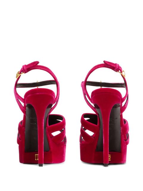 Balmain 125mm open-toe sandals - Pink