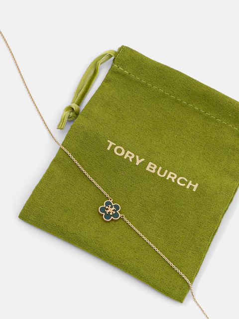 Tory Burch naszyjnik Forger Me Not
