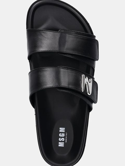 MSGM klapki skórzane