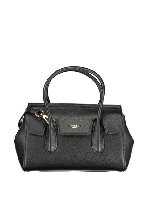 TWINSET logo-lettering tote bag - Black - zdjęcie produktu nr 1