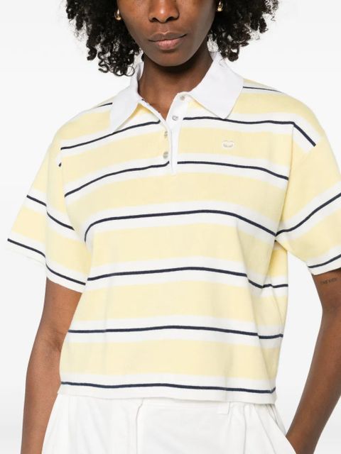 Maje striped polo shirt - Yellow