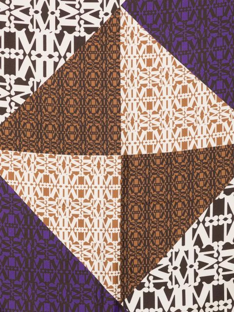 Max Mara printed scarf - Brown - zdjęcie produktu nr 2