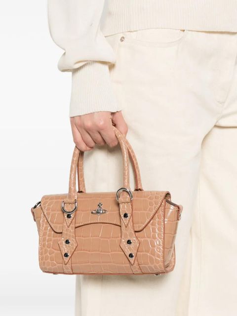 Vivienne Westwood mini Bettina tote bag - Neutrals - zdjęcie produktu nr 2