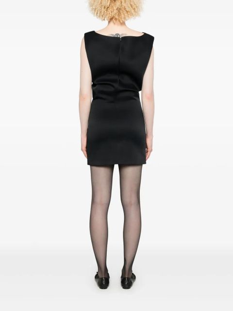 KHAITE Toma mini dress - Black