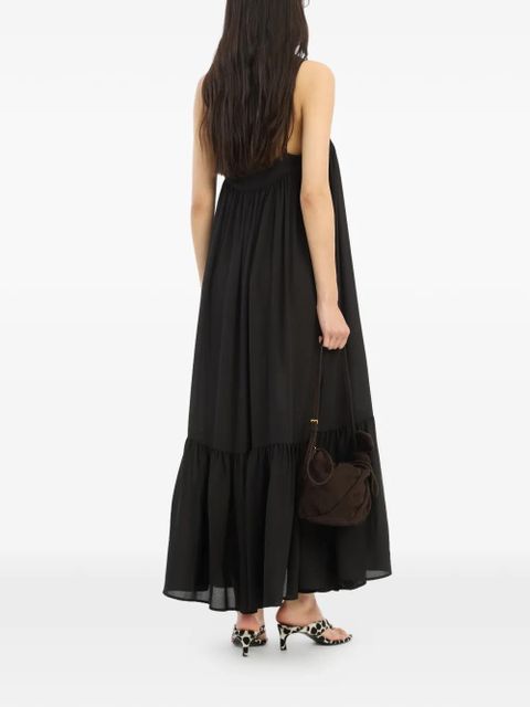 ROTATE BIRGER CHRISTENSEN A-line maxi dress - Black