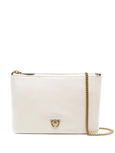 PINKO logo-plaque satchel bag - White - zdjęcie produktu nr 1