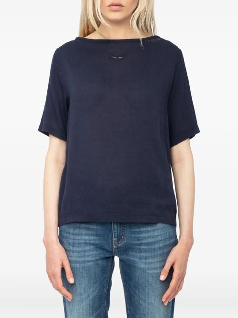 Zadig&Voltaire Ella T-shirt - Blue