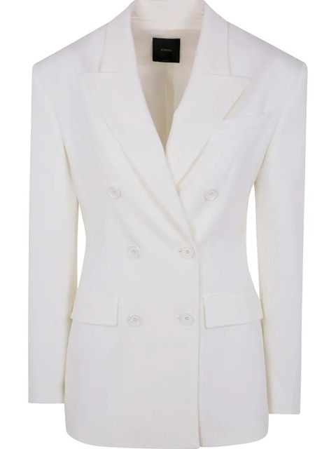 PINKO double-breasted blazer - White - zdjęcie produktu nr 1