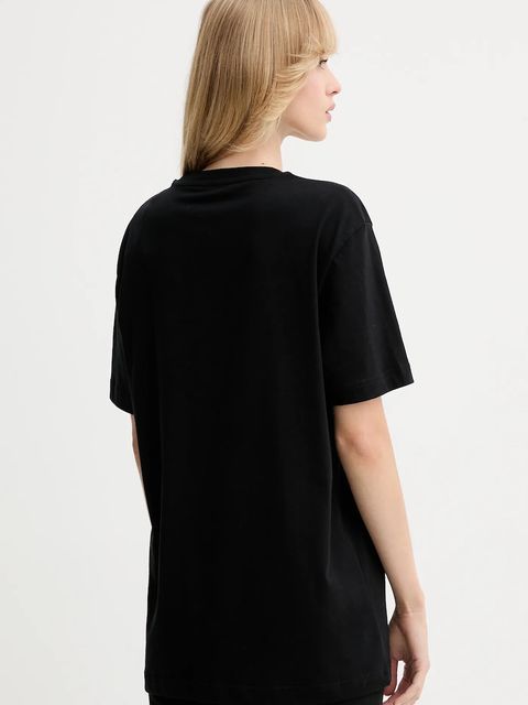 Iceberg t-shirt bawełniany damski kolor czarny