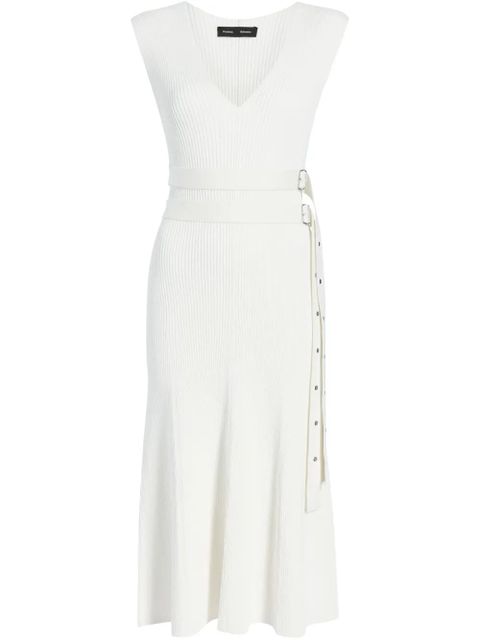 Proenza Schouler Madeline midi dress - White - zdjęcie produktu nr 1