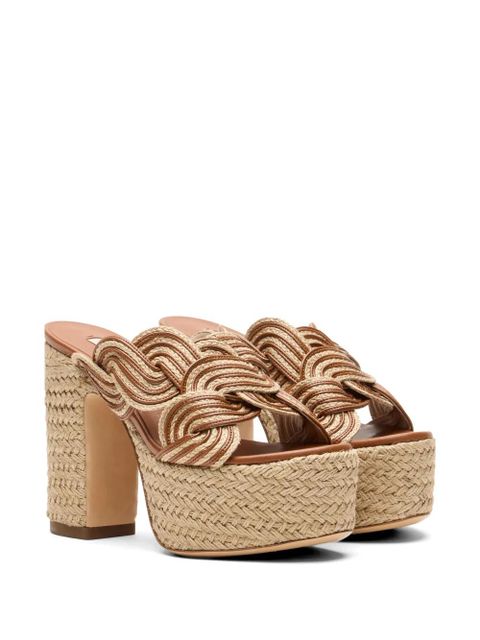 Casadei Thaiti platform pumps - Neutrals - zdjęcie produktu nr 2