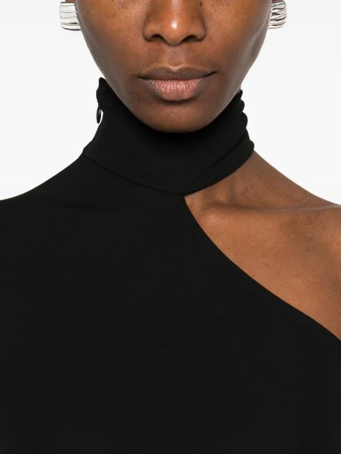 Alexander Wang asymmetric midi dress - Black