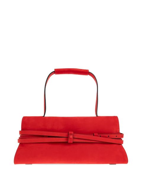 Moschino Tie Me buckle-strap tote bag - Red