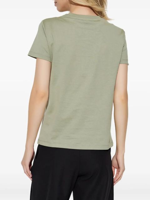 Max Mara logo-embroidered T-shirt - Green