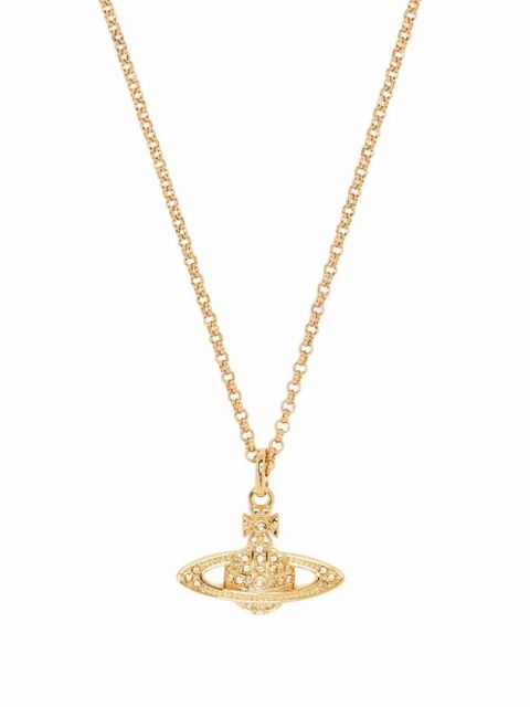 Vivienne Westwood logo pendant necklace - Gold - zdjęcie produktu nr 1