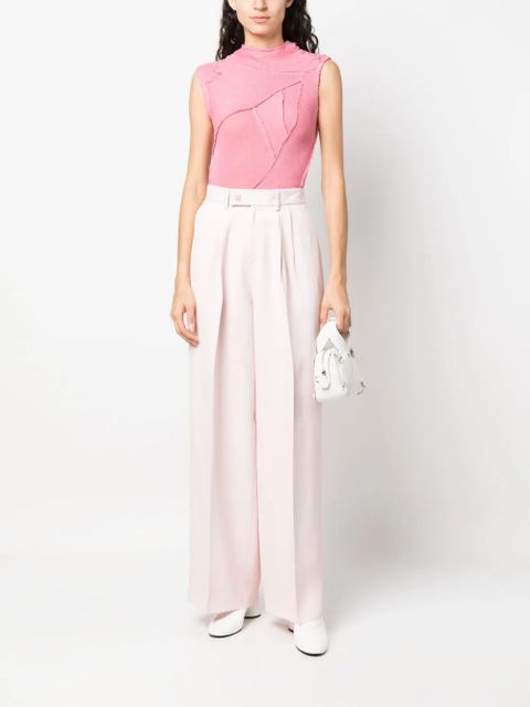 AMIRI wide-leg tailored trousers - Pink - zdjęcie produktu nr 2