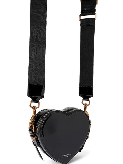 Kurt Geiger London torebka skórzana Shoreditch kolor czarny 5391000309