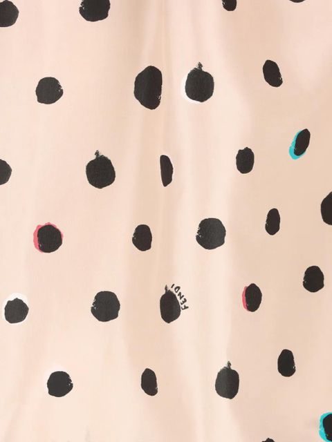 FENDI Falena Dots long-sleeve shirt - Pink