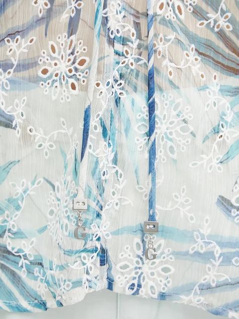 Guess bluzka DANILE damska kolor beżowy gładka W5GH60 W0WA2