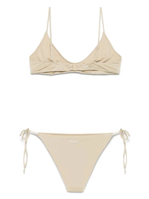 MC2 Saint Barth rhinestone-embellished bikini set - Neutrals