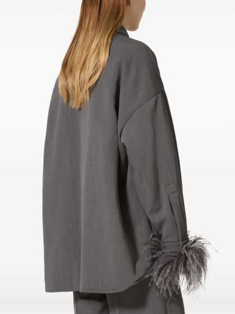 Valentino Garavani Active gabardine shirt - Grey