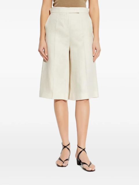 Max Mara linen shorts - Neutrals