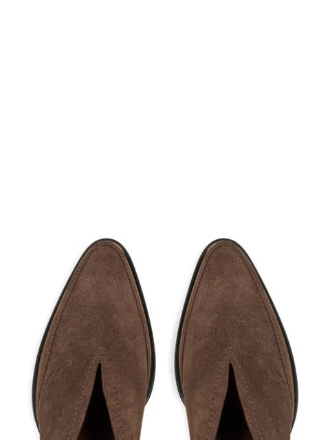ETRO 45mm suede heeled mules - Brown