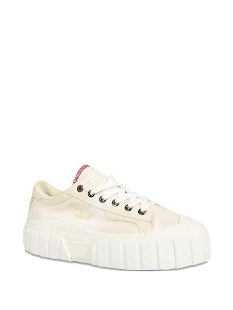 Diesel round-toe platform sneakers - White - zdjęcie produktu nr 2