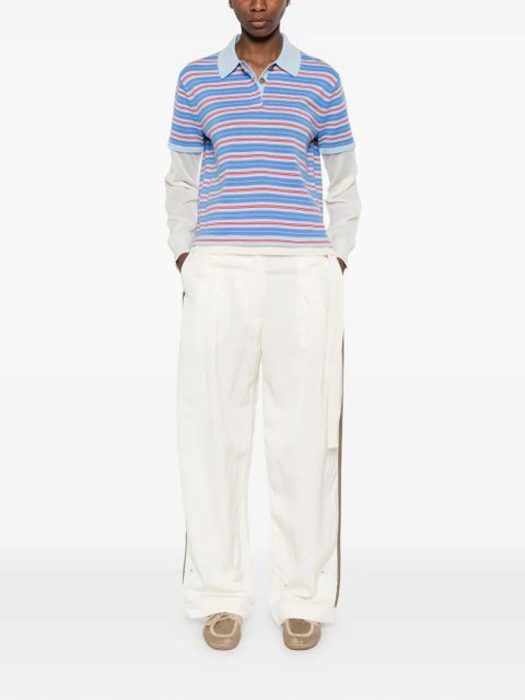 Guest In Residence Gir striped layered sweater - Blue - zdjęcie produktu nr 2