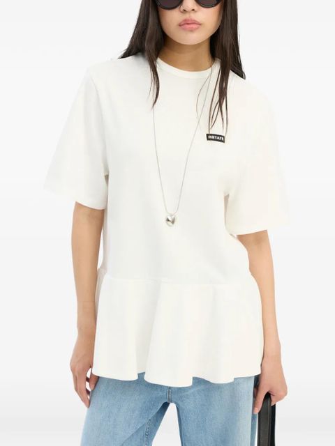 ROTATE BIRGER CHRISTENSEN logo-detail T-shirt - White