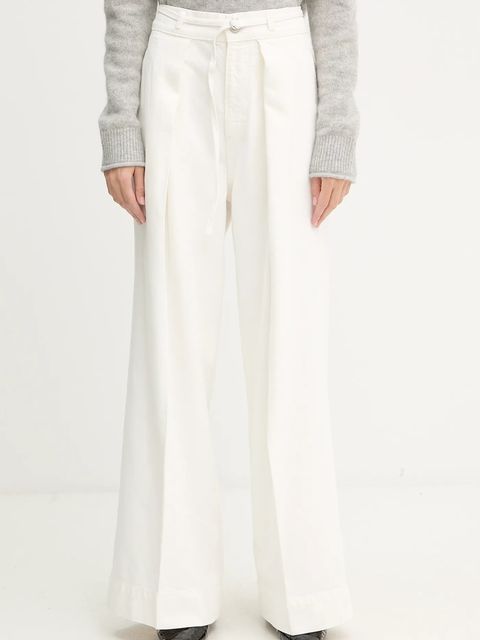 BOSS jeansy damskie kolor beżowy 50558680 - zdjęcie produktu nr 1