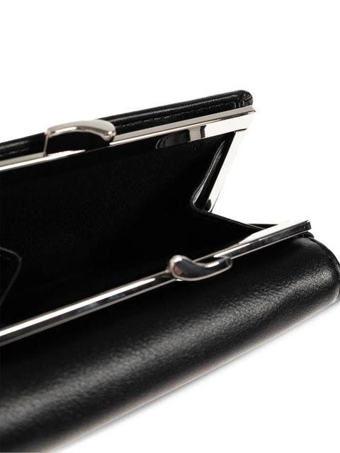 Vivienne Westwood orb clasp wallet - Black