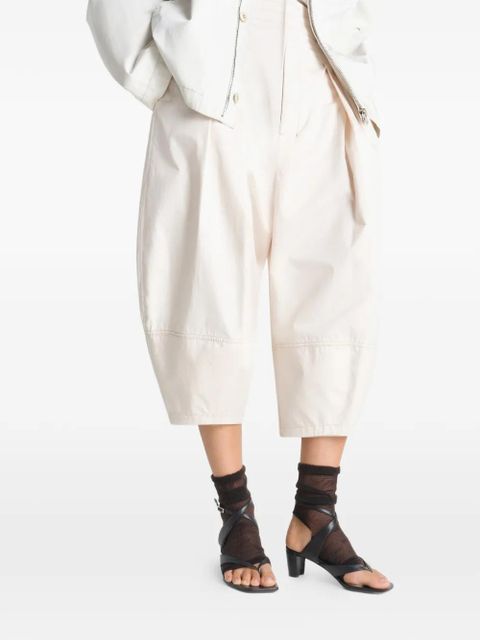 LEMAIRE cut-out tulle socks - Brown - zdjęcie produktu nr 2