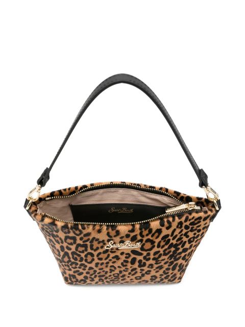 MC2 Saint Barth leopard-print shoulder bag - Neutrals