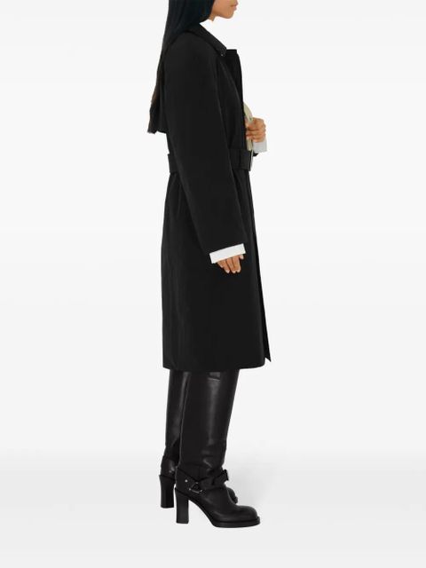 Burberry long padded car coat - Black - zdjęcie produktu nr 2